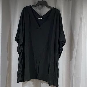 Black XXL swim coverup